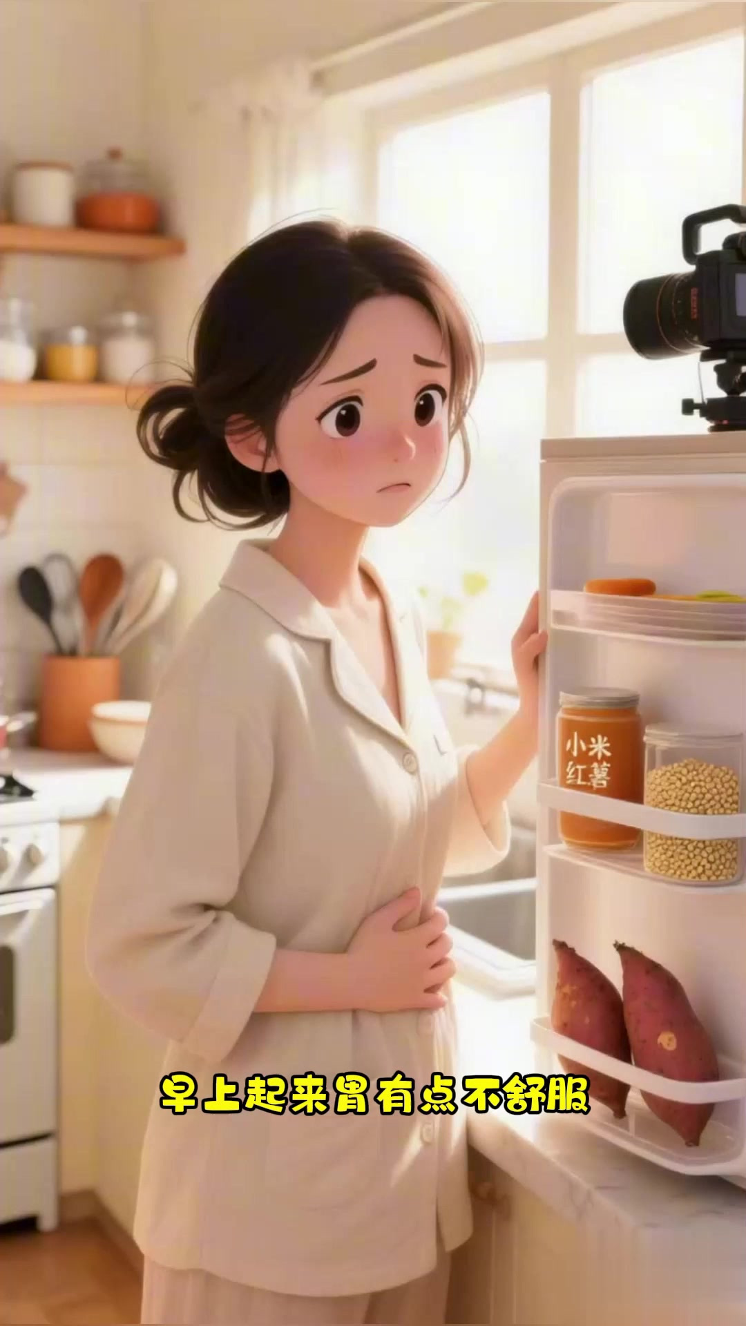 喝小米粥别只喝稀的！加 1 勺红薯泥，养胃还甜