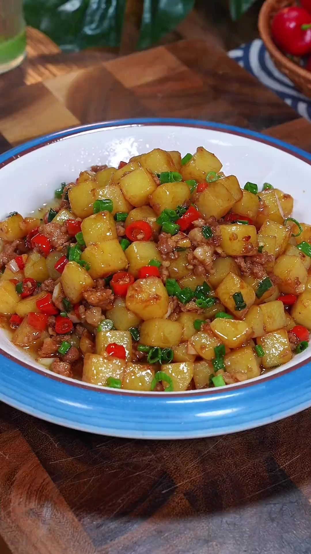 肉末炒土豆 以后孩子想吃土豆了，你就像我这样做个肉末土豆，香