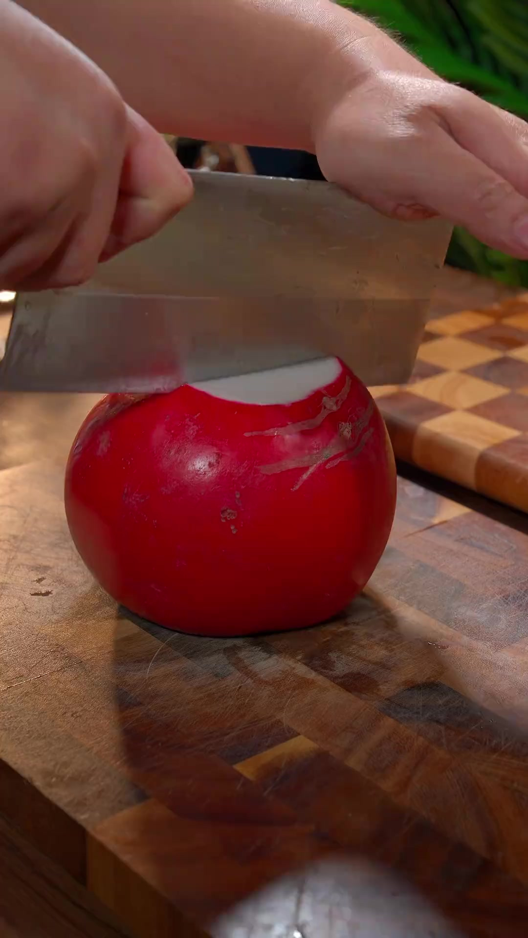 用大萝卜做的朝鲜族泡菜，清脆爽口，做法都非常简单，厨房新手都