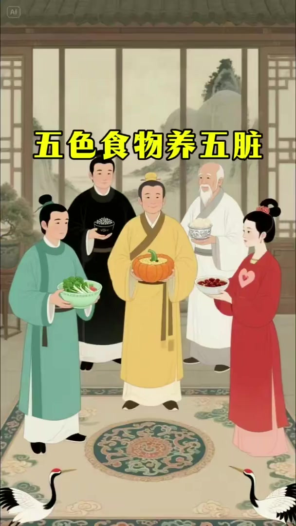养生跟着颜色吃!五色食物养五脏,简单又高效