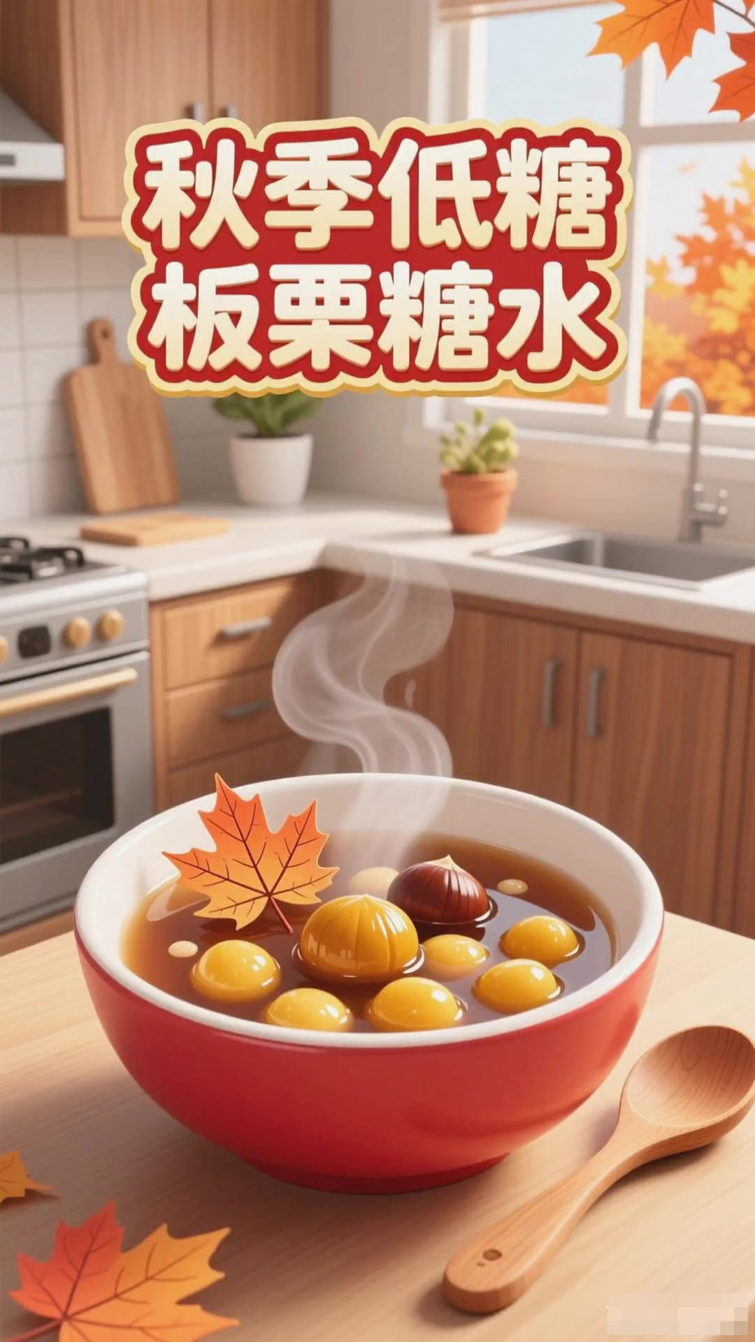 秋季吃板栗煮糖水?别加糖!板栗自带甜香,无糖更显原味还健康