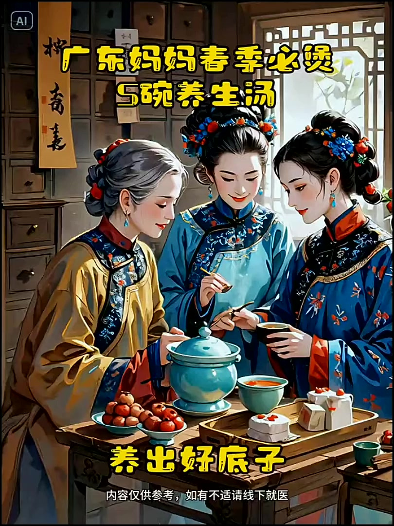 广东妈妈春季必煲 5碗养生汤