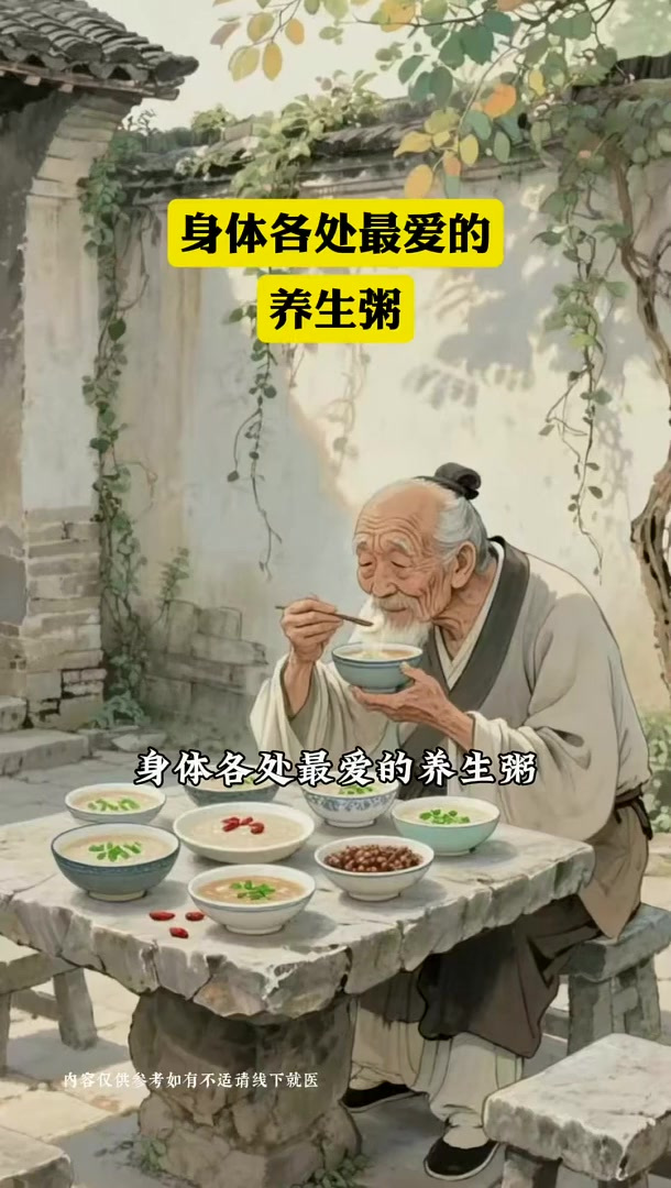 身体各处最爱的养生粥,你知道吗,赶紧收藏起来做给爱的人