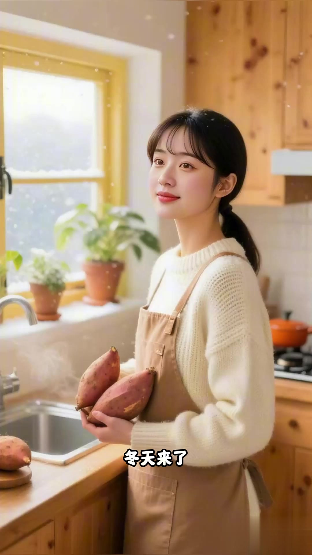 冬季喝玉米粥!加红薯的养肾新吃法