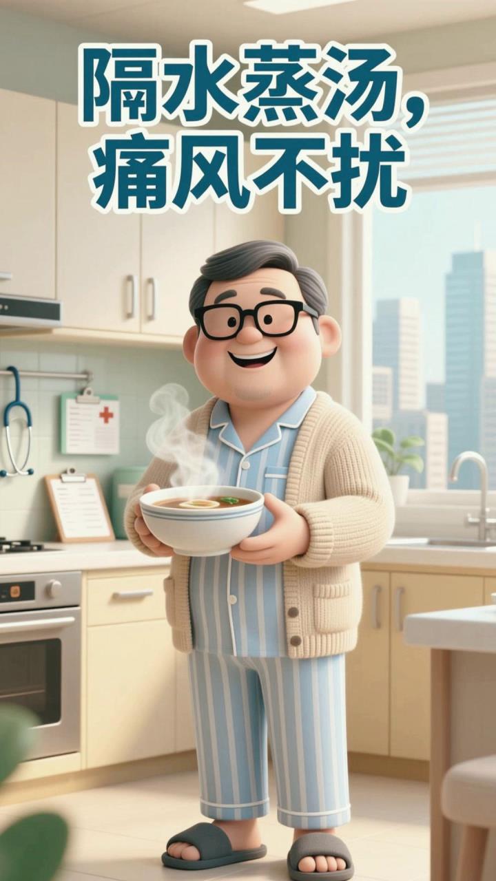 炖汤嘌呤高？养生隔水蒸，鲜味留痛风不扰