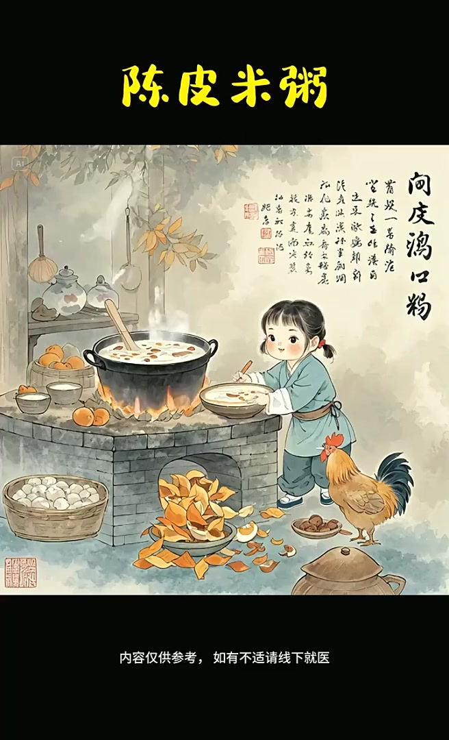 家常却不简单,陈皮米粥的养生智慧