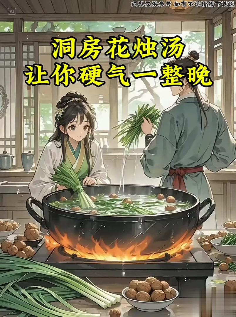 韭菜核桃汤,洞房花烛夜