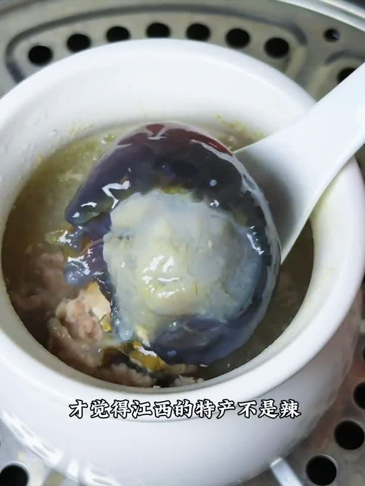 江西瓦罐汤，皮蛋肉饼的养生密码！