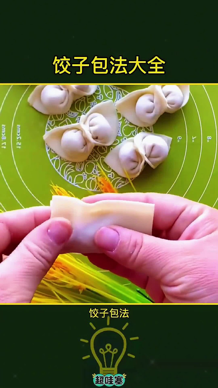 饺子的最简单包法