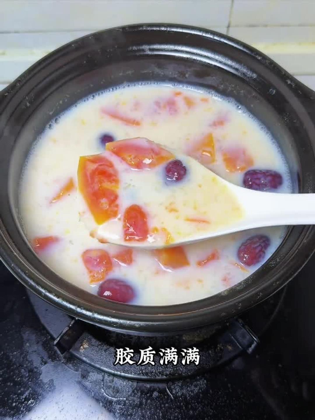 木瓜甜汤一入口,奶茶瞬间不香了!
