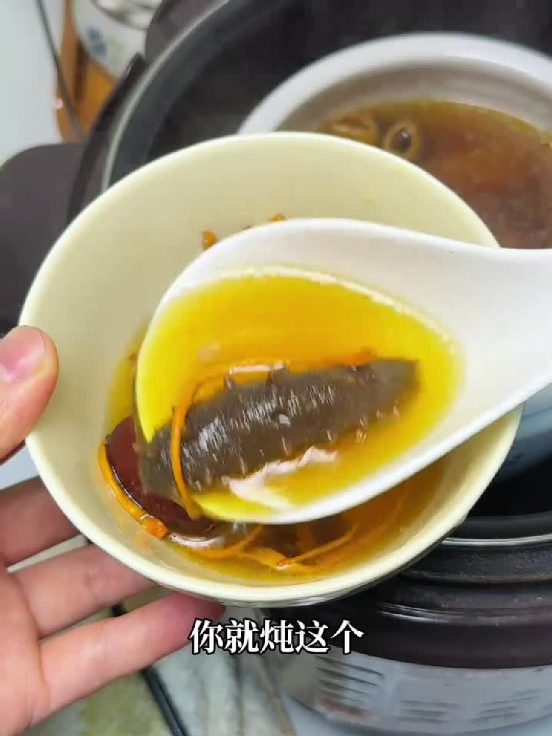 娃学习总喊饿？益智海参排骨汤，营养满分助力成长！