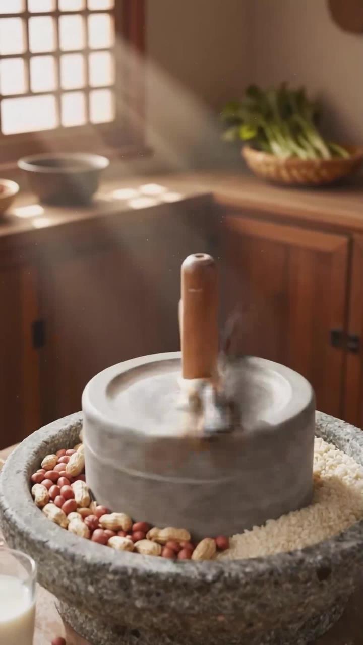 花生、牛奶、大米，打成花生酪，古代宫廷饮品，好喝吗？