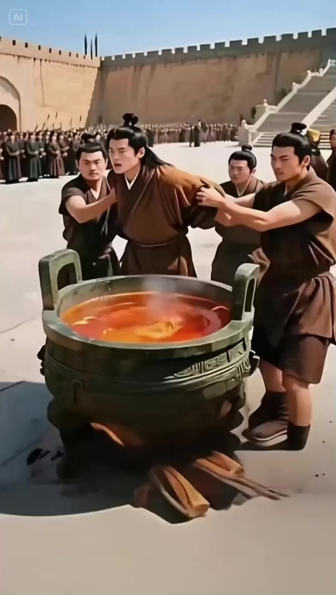 古代 “油烹” 之刑：热油煮活人的残酷