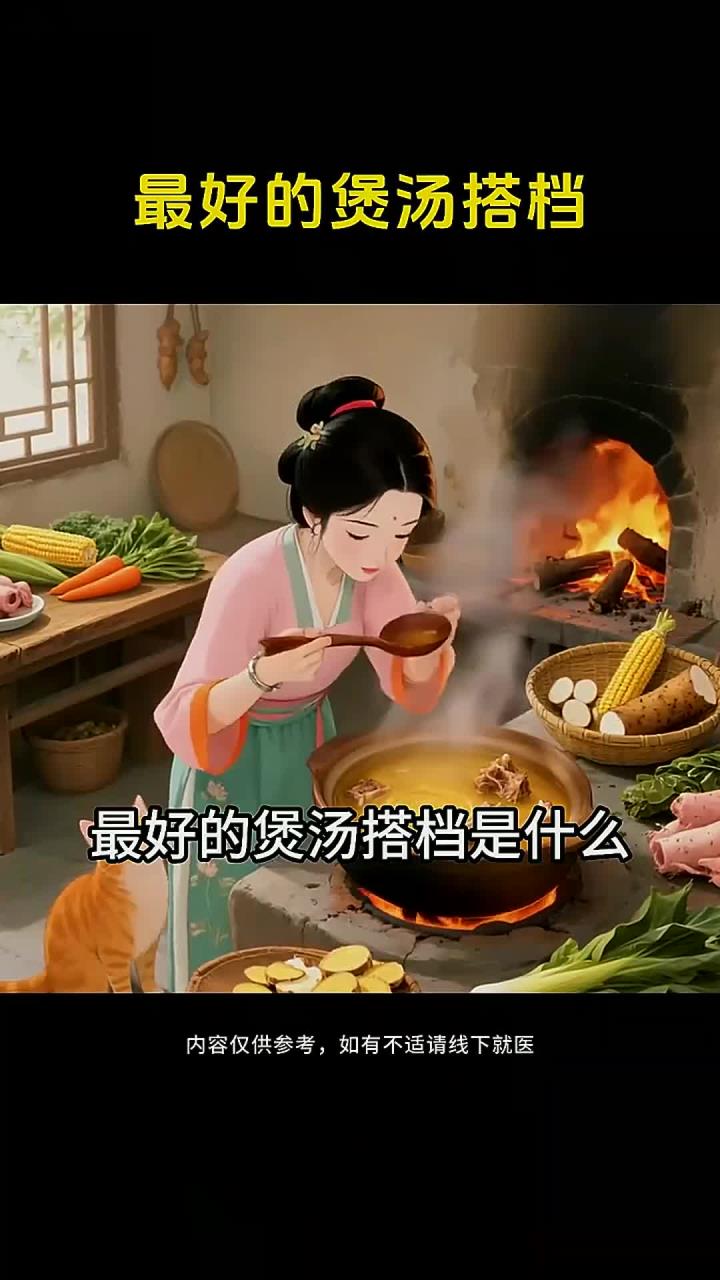 煲汤千万别乱搭,最好的煲汤搭档