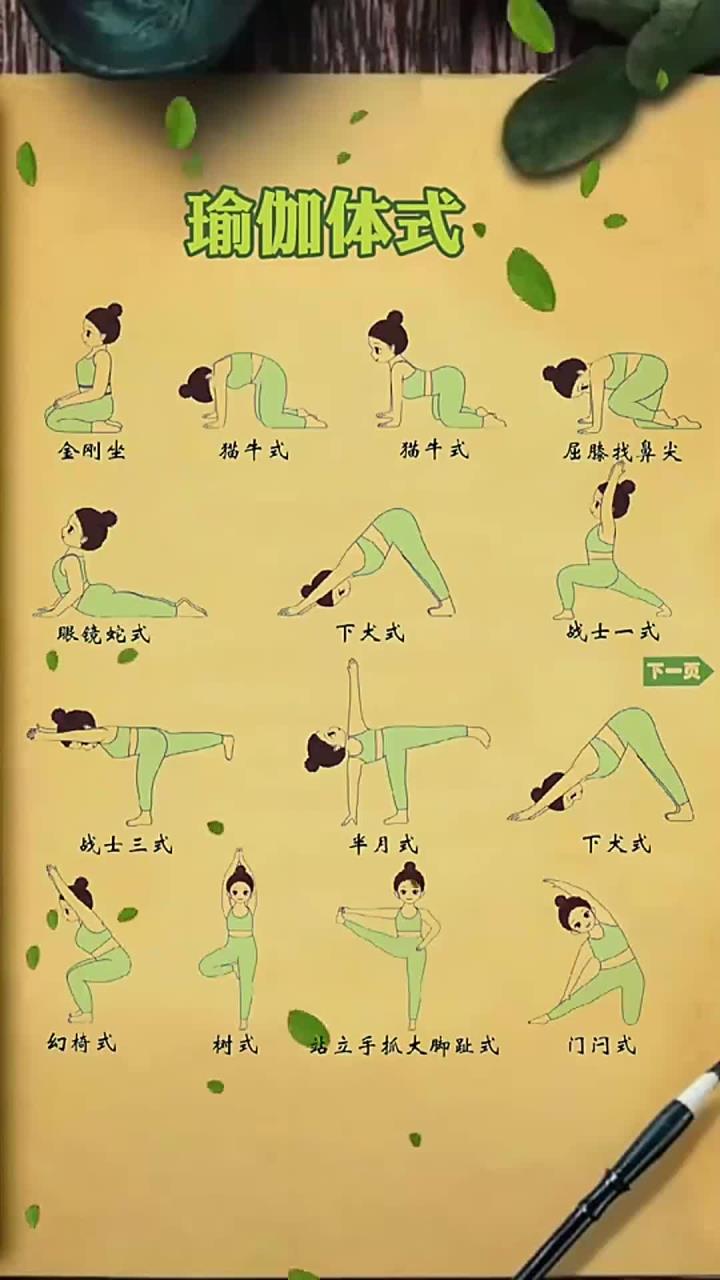 瑜伽体式大全