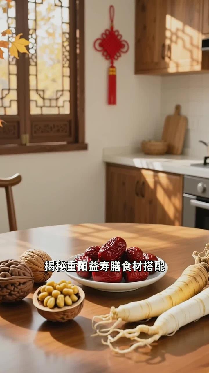 重阳益寿膳,核桃红枣黄芪养生秘籍 (1)