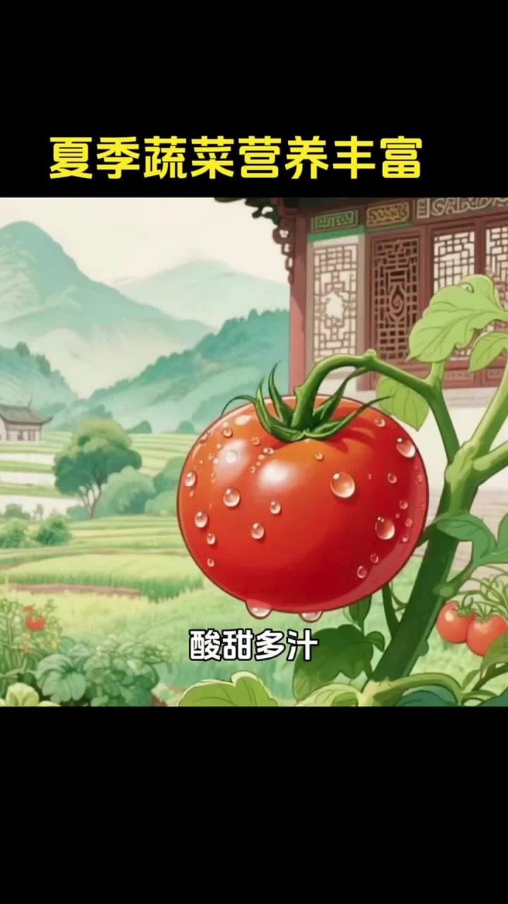 夏季蔬菜营养丰富