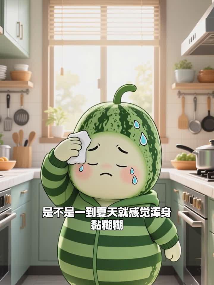 脾胃湿热：冬瓜 + 薏米 + 赤小豆，煲汤祛湿