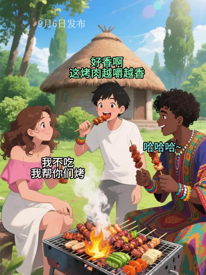 非洲神秘烤肉香到上头,这肉到底藏着什么秘密