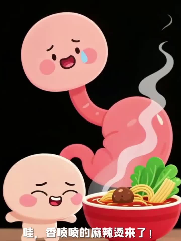 吃麻辣烫别贪辣:长期重辣刺激胃黏膜,搭配清淡饮品+