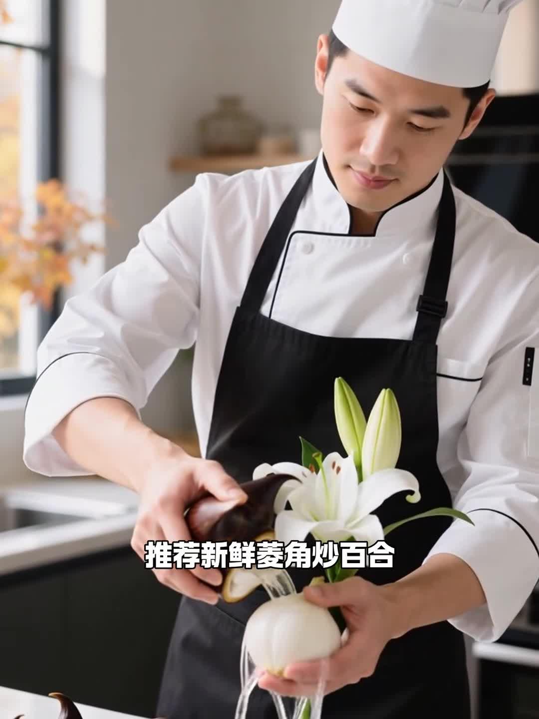 流感食护有侧重，新鲜菱角炒百合促健康养生