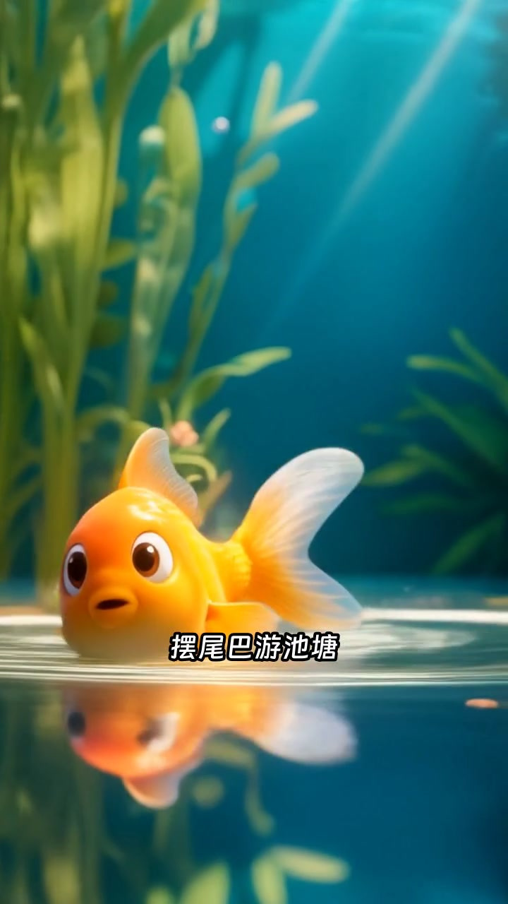 小金鱼吐泡泡