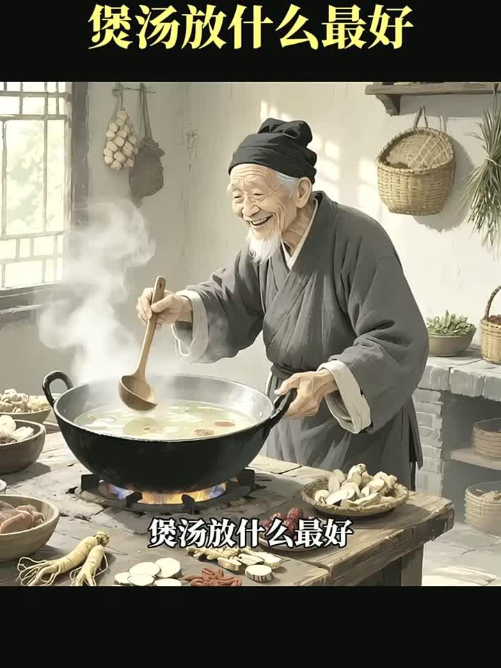 三餐循规律百脉自通和,煲汤放什么最好,你知道吗?