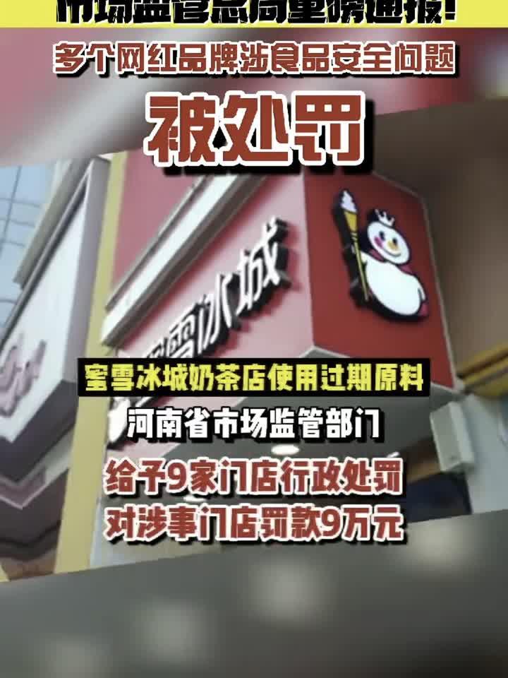 六家知名餐饮品牌因食品安全问题被罚，杨国福、华莱士等在列