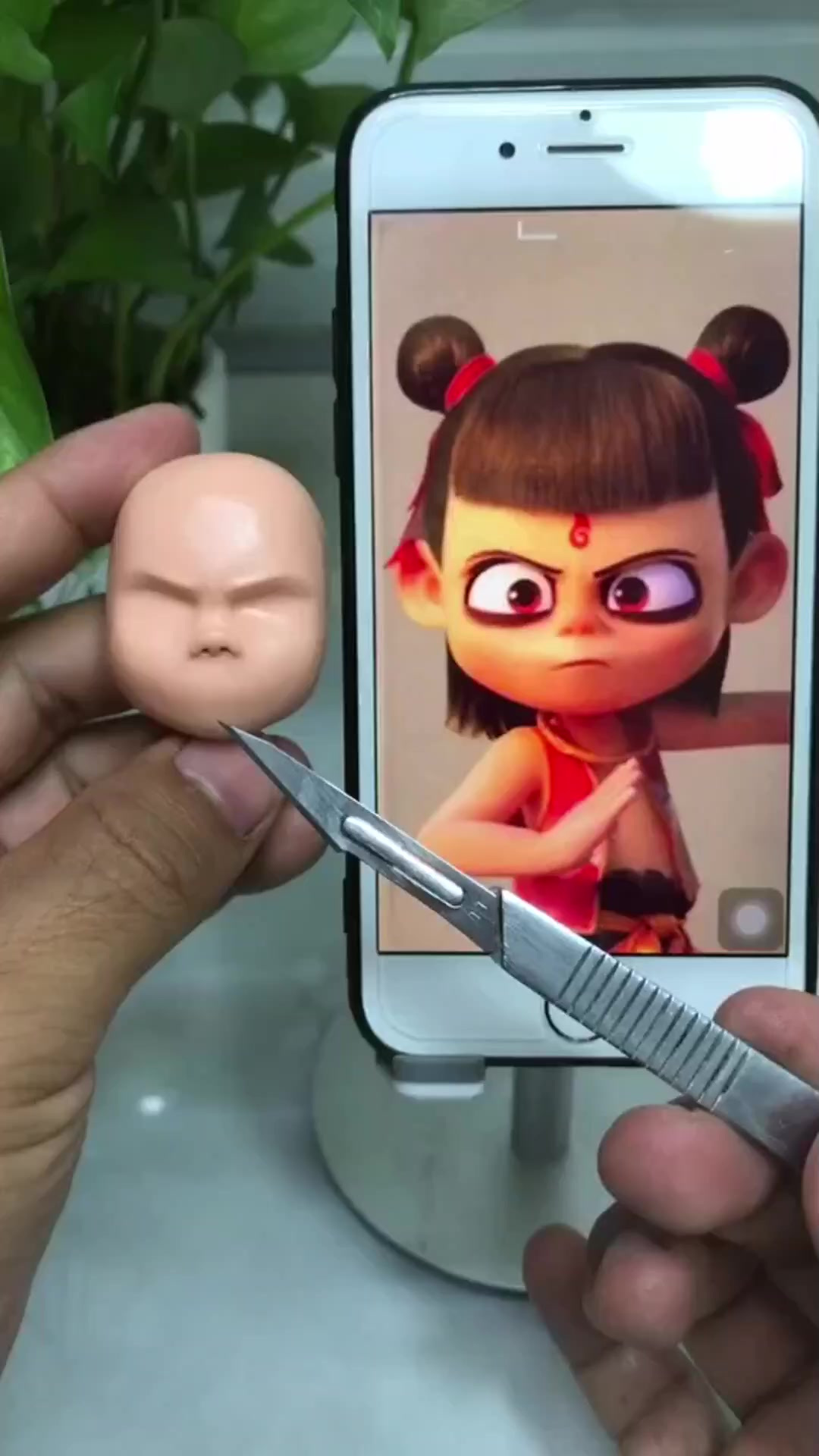 手艺人:哪吒头像