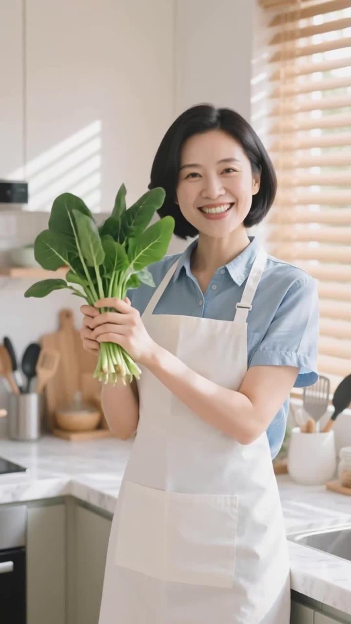 夏季多吃菠菜根，补铁养血养心脾