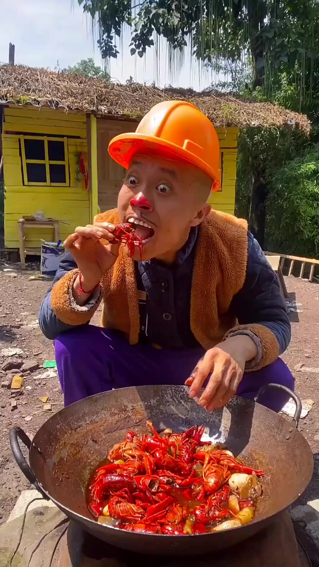 童年趣事:光头强今天吃小龙虾