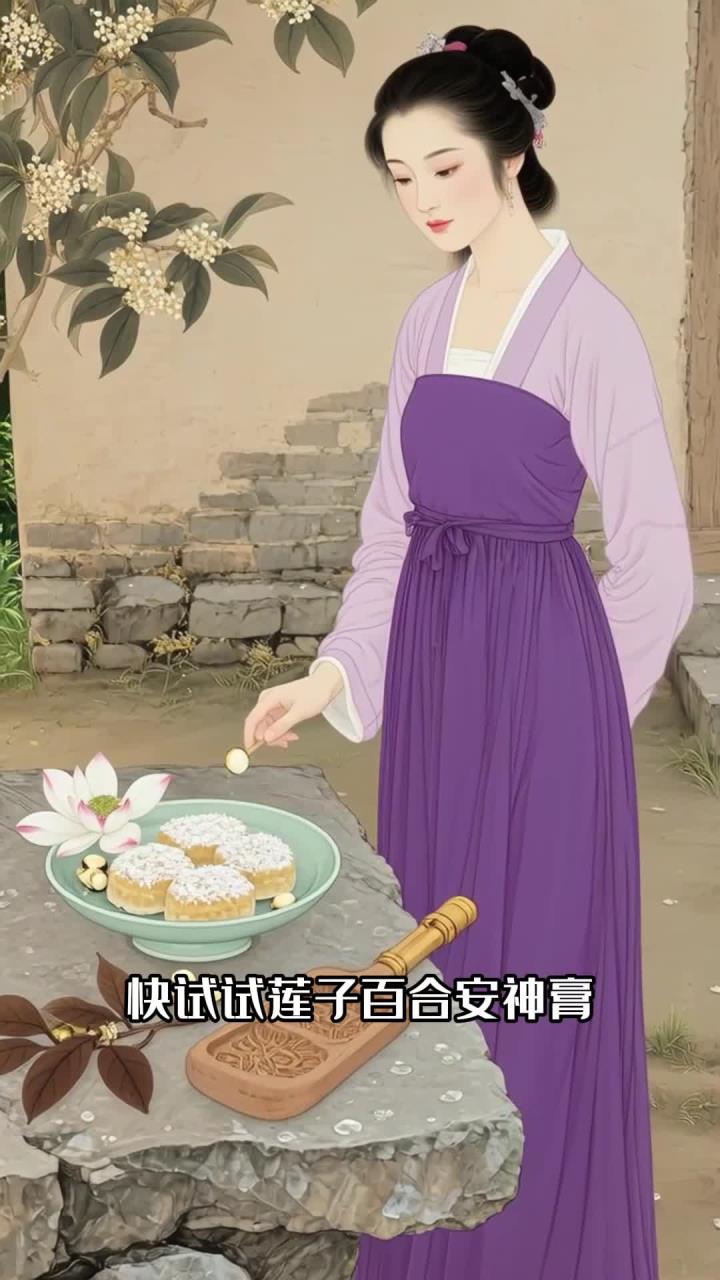 莲子加它蒸,处暑安神糕!失眠老人收藏