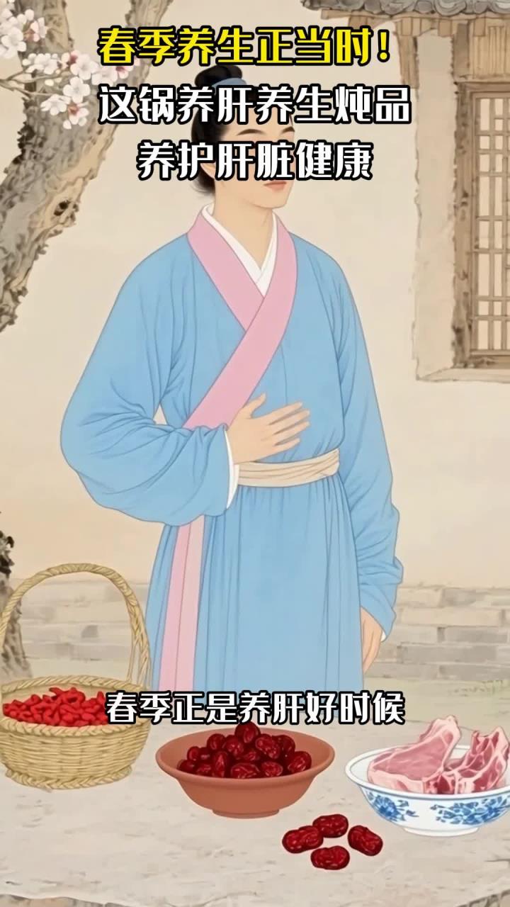 春季养生正当时!这锅养肝养生炖品,养护肝脏健康