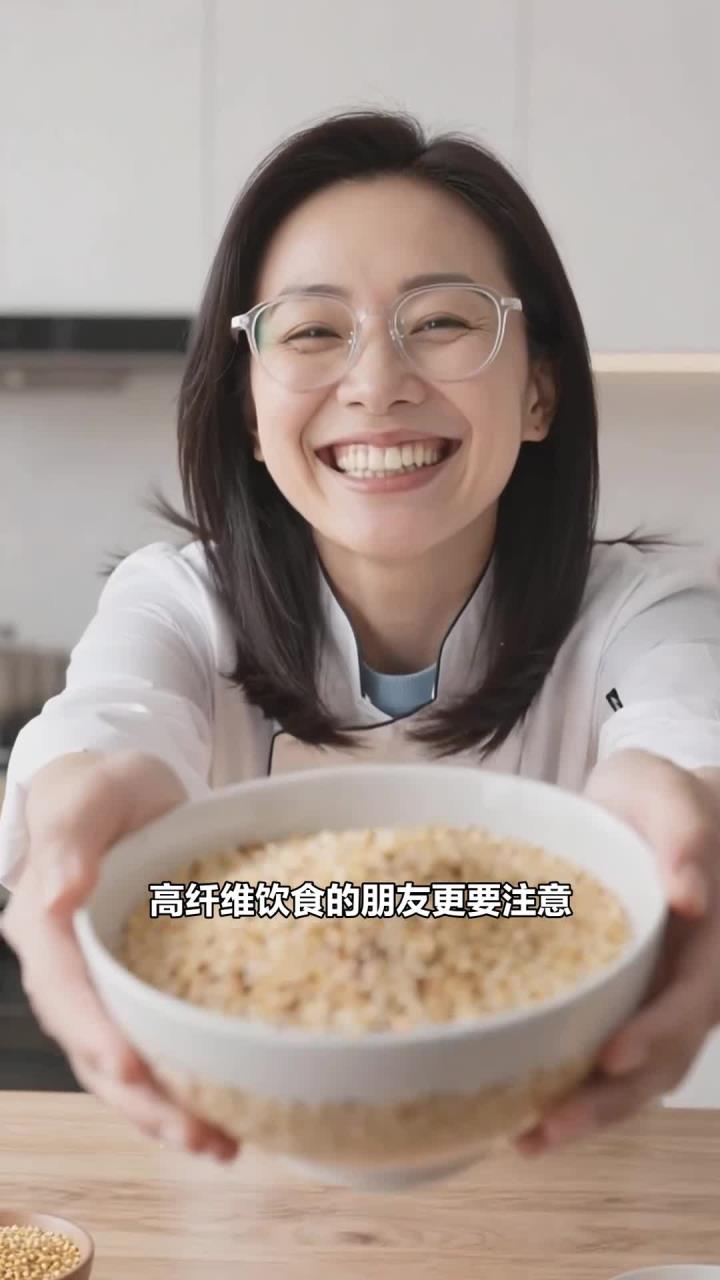 流感食护，小米燕麦南瓜粥，高纤饱腹稳血糖