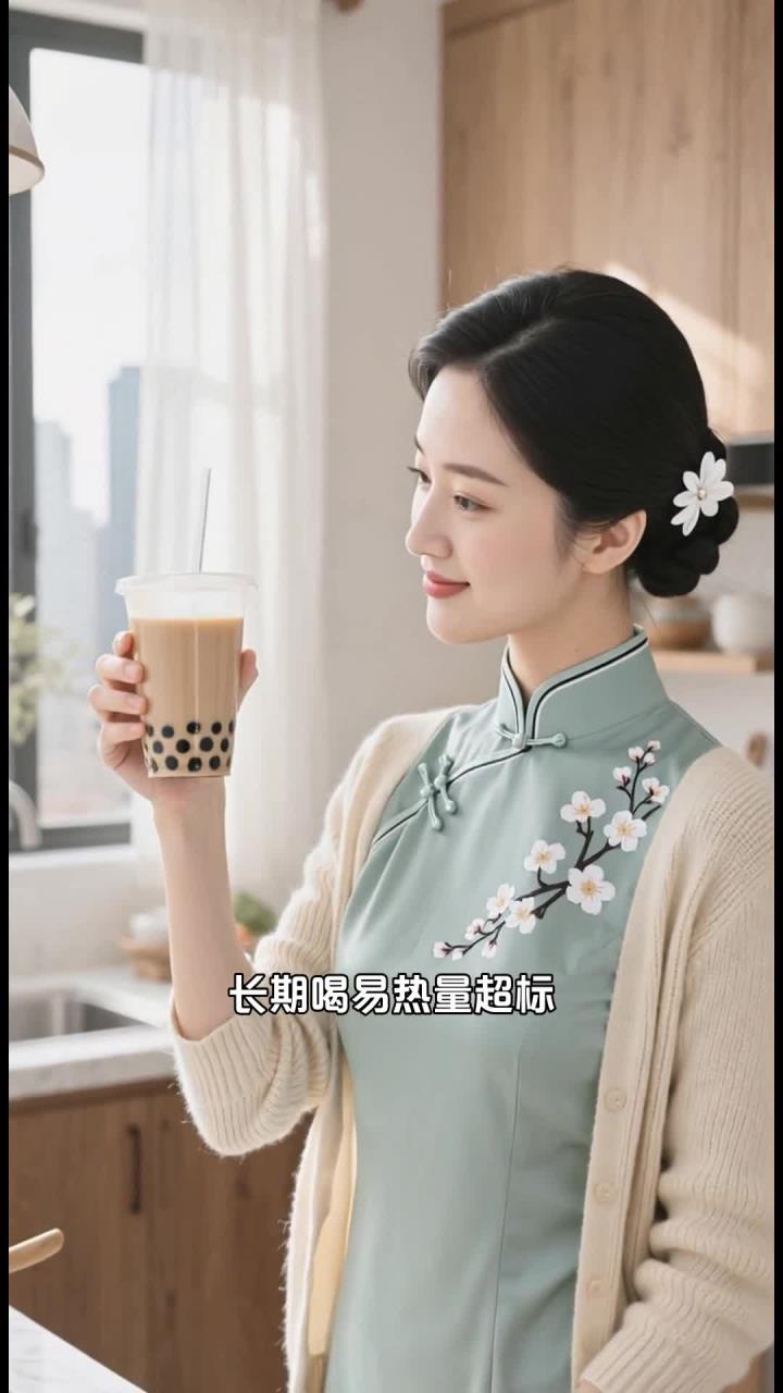 常喝奶茶易发胖,喝杯燕麦牛奶,低卡营养又饱腹