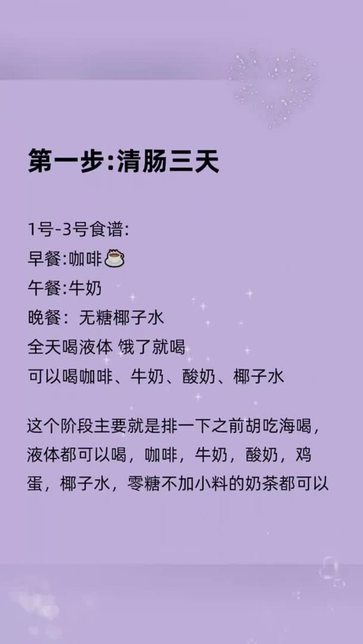 21天韩国减肥法分享!