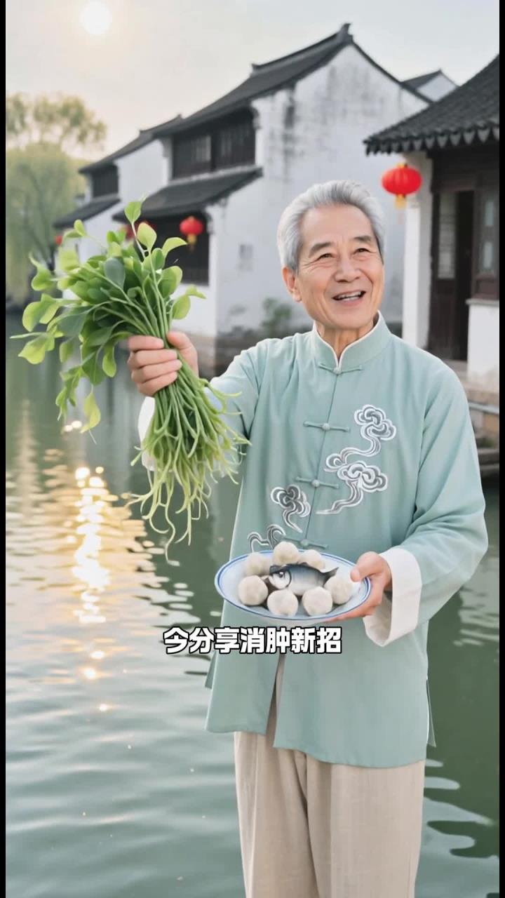 莼菜配鱼丸，养生消肿新妙招