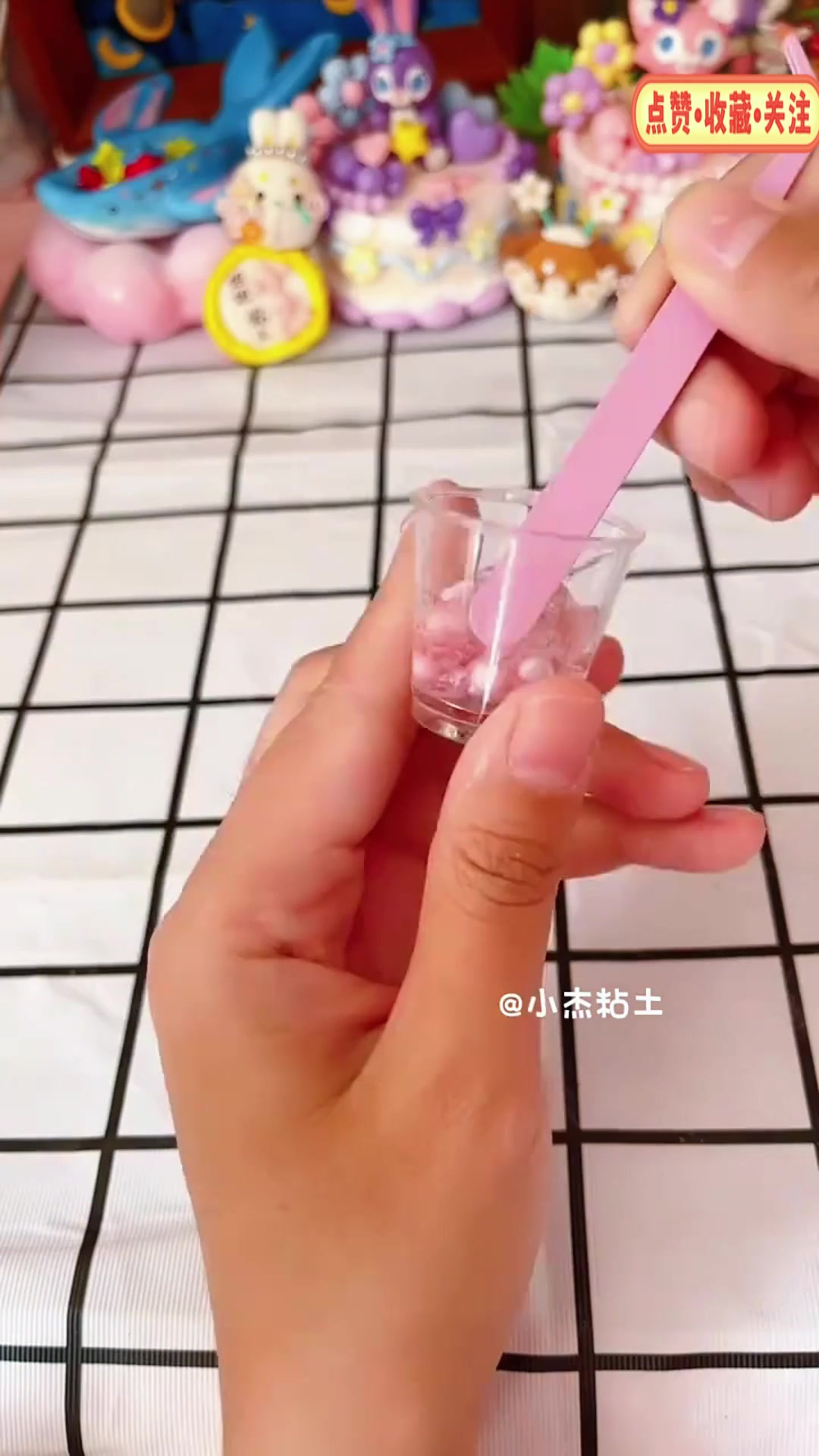 超轻黏土，手工制作，可可爱爱的奶茶杯，太喜欢了！