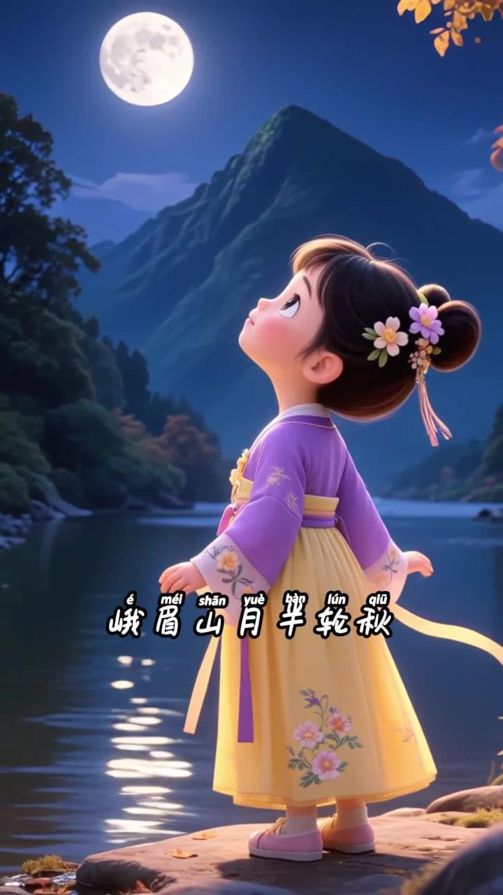 小学四年级《峨眉山月歌》价值探,理解诗歌意义)
