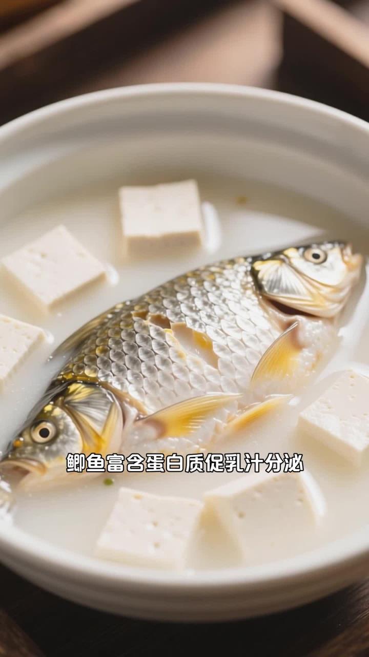 鲫鱼豆腐汤小妙招,产后缺乳汁,月子期能喝的催乳汤