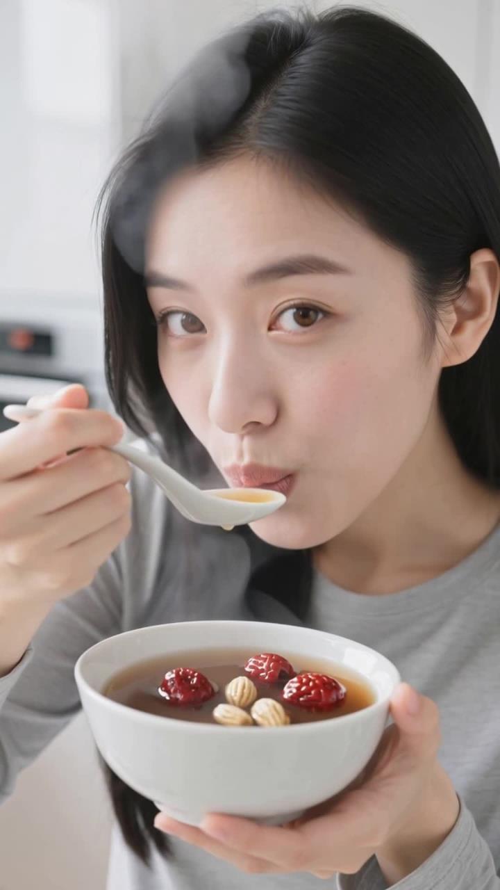 红枣花生汤小妙招,经期后体虚,可喝的补气血汤水