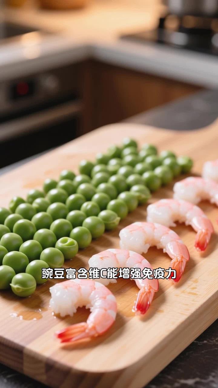 流感高发期，多吃豌豆炒虾仁，清淡营养