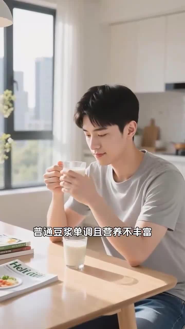 杂粮豆浆加红枣,香甜