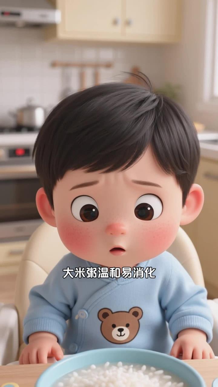 多吃大米粥 喂好学龄前 温和又养胃