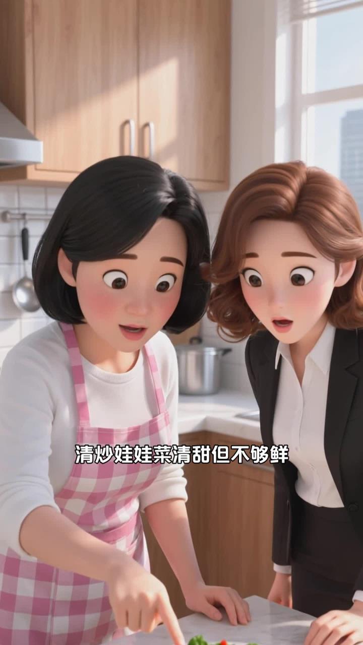 清炒娃娃菜 虾皮提鲜 清甜又营养