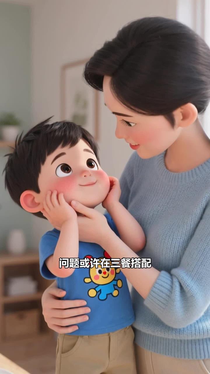 三餐肉蛋菜 儿童营养足 体质慢慢好