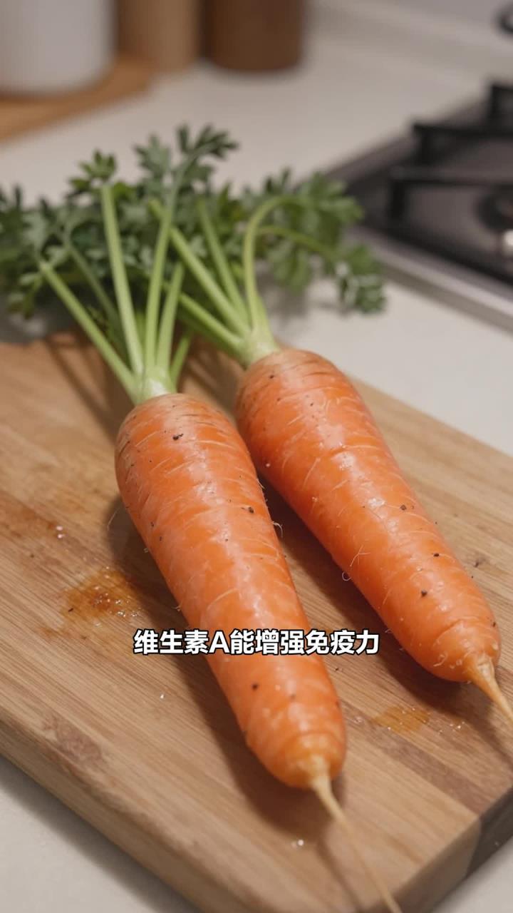 流感防护别偷懒，常吃水煮胡萝卜泥，补充维 A 抗病毒