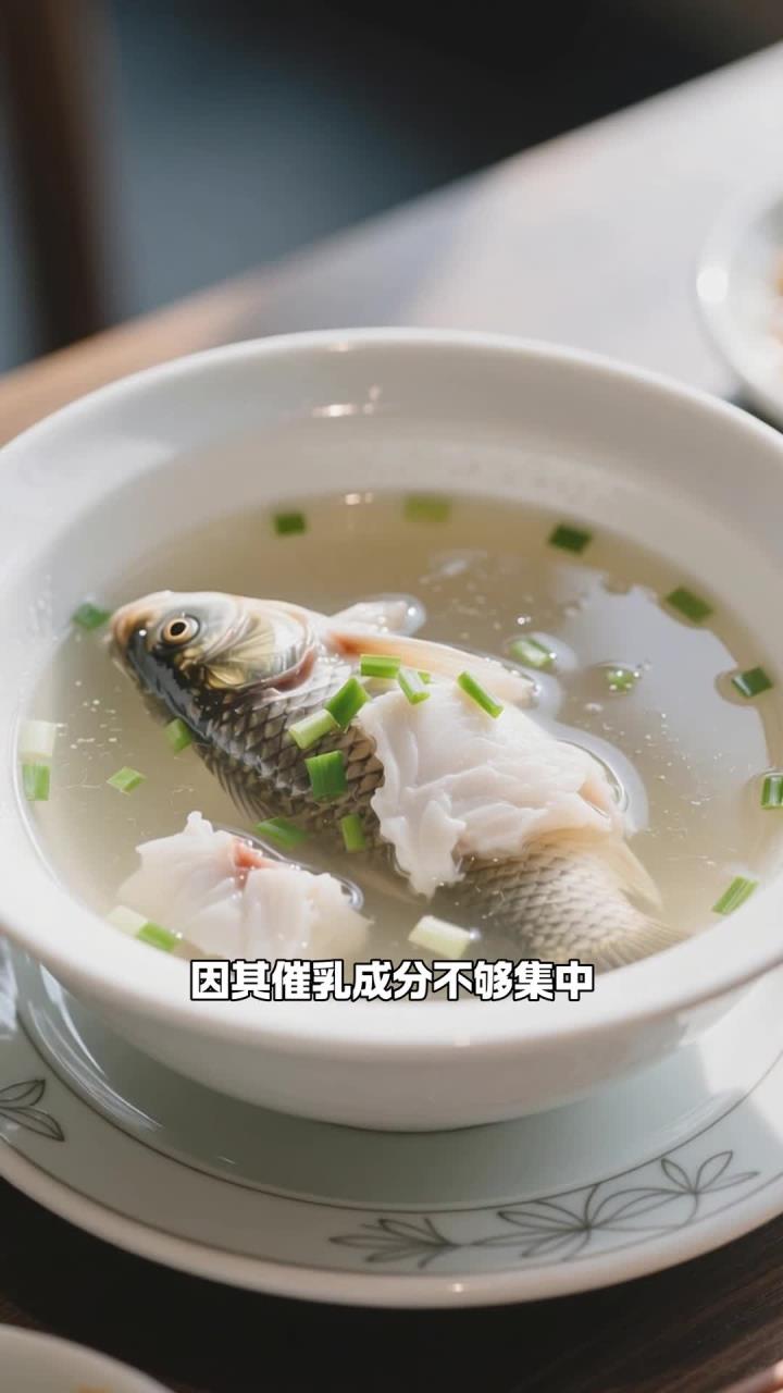 宝妈产后催乳进阶小窍门，单喝鲫鱼汤效果有限，通草加鲫鱼更高效