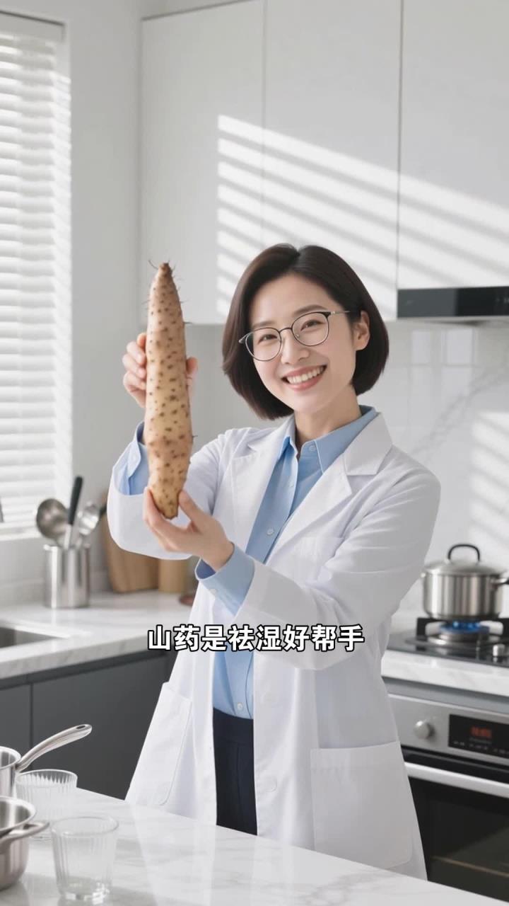 山药祛湿小技巧，身体沉重湿气重，煲汤可搭配的食材组合
