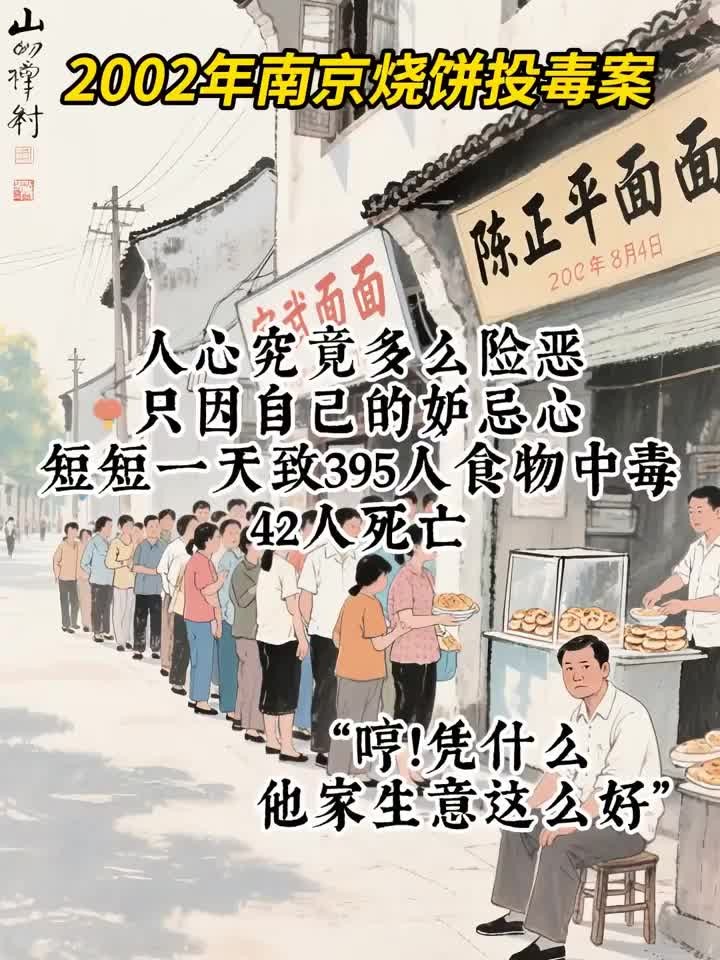 烧饼铺遭同行嫉妒，面粉被下毒毒翻小镇村民！